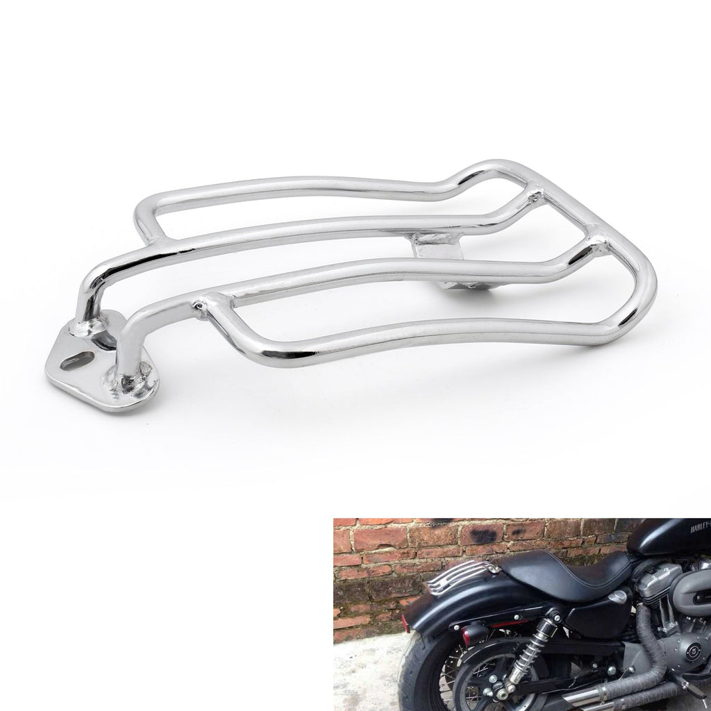 For Harley-Davidson Sportster XL883 1200 2004-2015 Solo Seat Luggage Rack