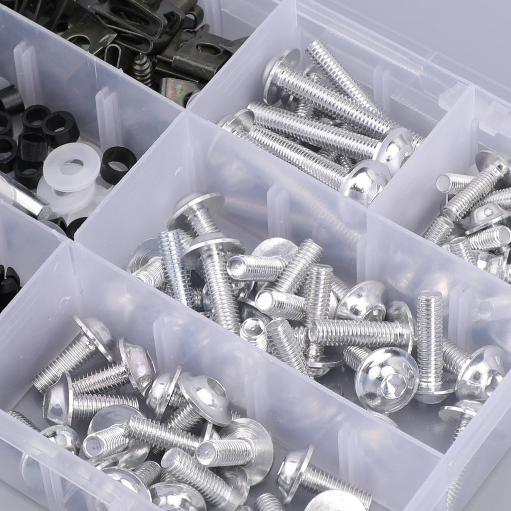 Complete Fairing Bolts Screws Bodywork Kit For Yamaha YZF R6 R1 R3 R25 FZ07 FZ09