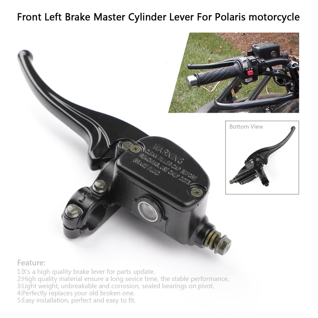 Front Left Brake Master Cylinder 22mm For Polaris Sportsman 400 500 600 700 800
