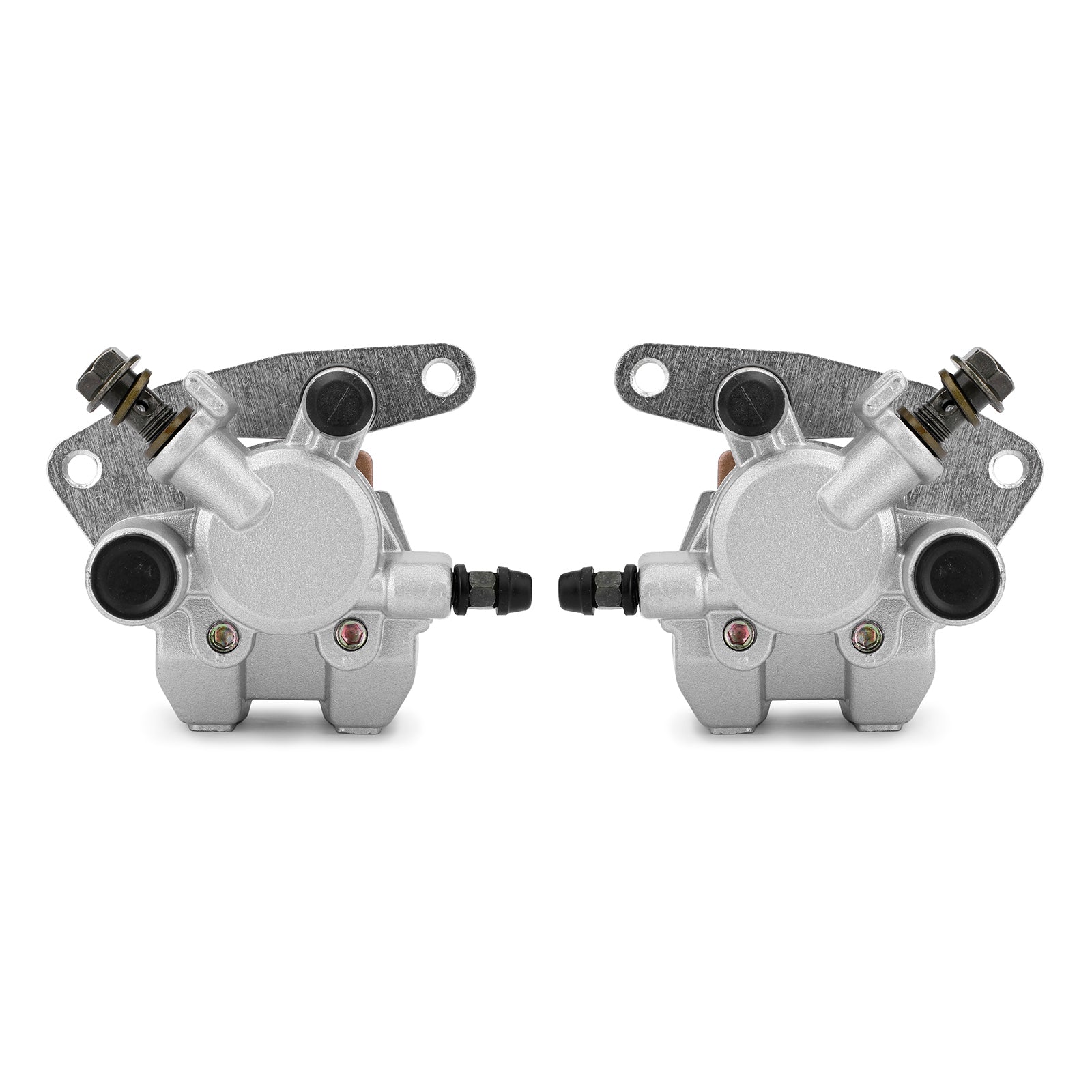 L&R Front Brake Caliper Set For Honda TRX 250 300 400 EX Yamaha YFM 250 350 400