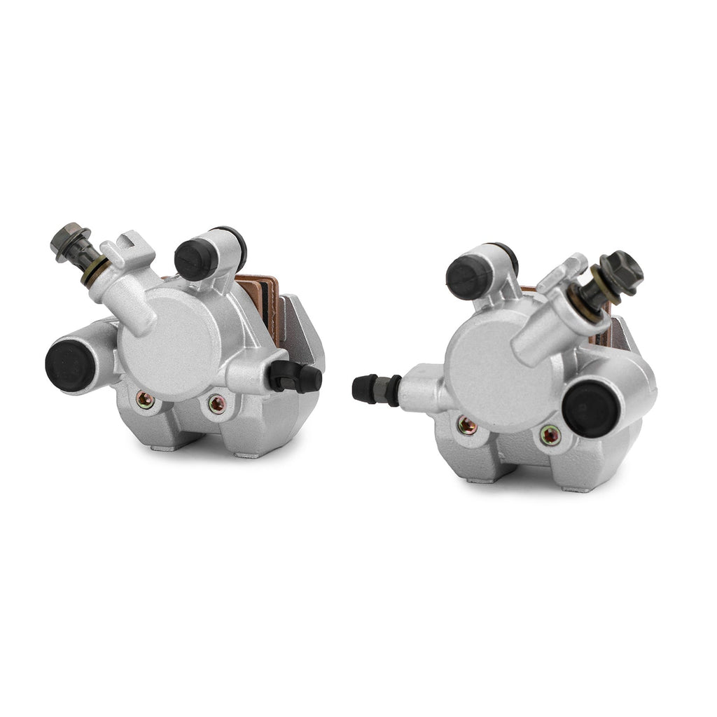 L&R Front Brake Caliper Set For Yamaha YFM 600 F/FW/FA Kawasaki KVF 300 360 400