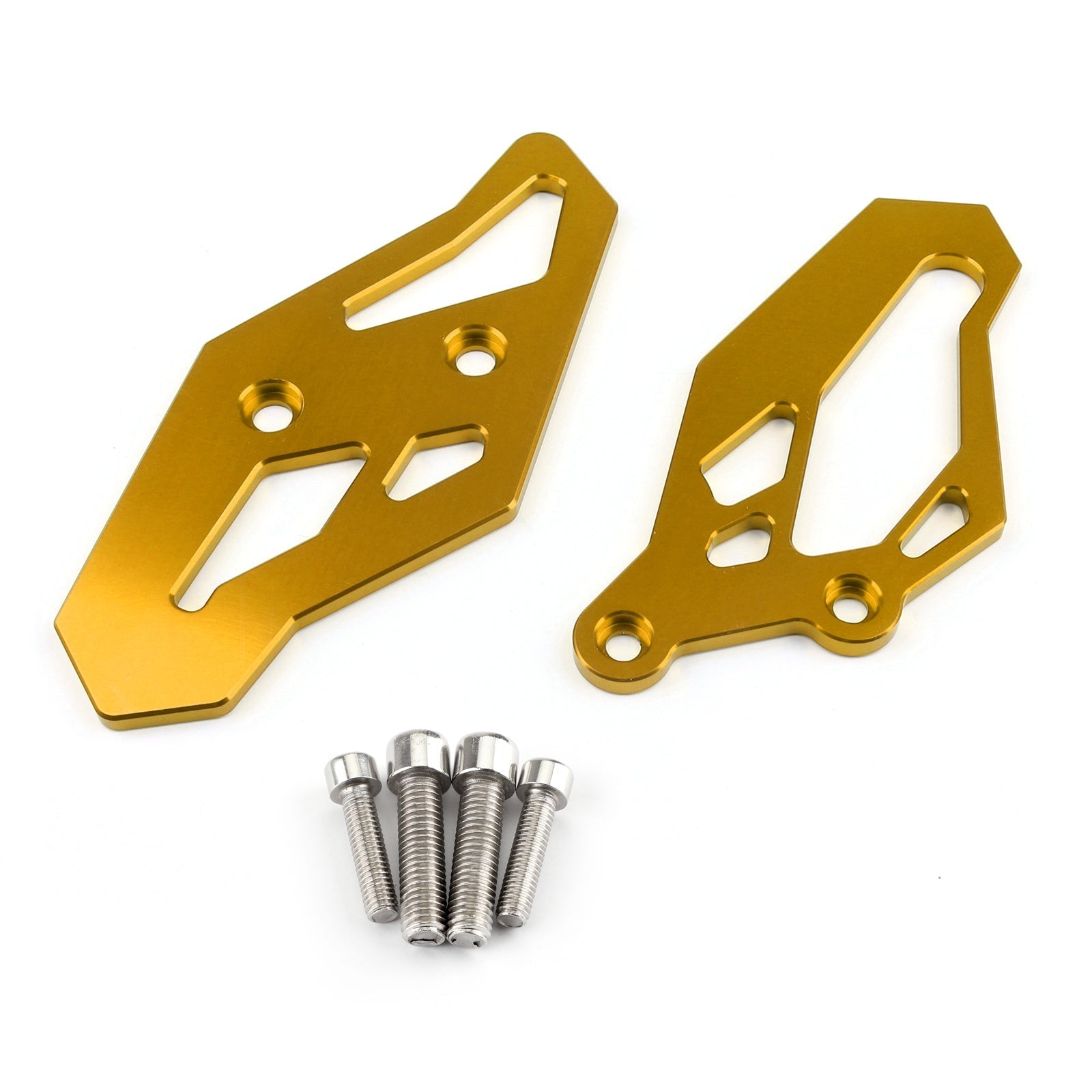CNC Footrest Rearset Adapter Plates For Yamaha YZF-R3 MT-03 15-16 R25 13-19