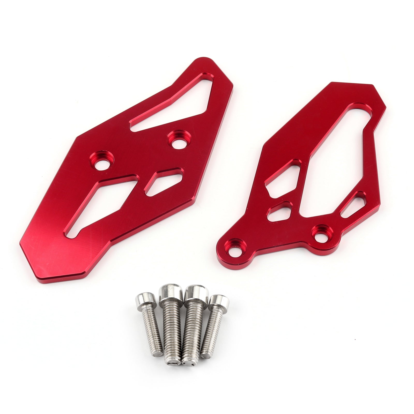CNC Footrest Rearset Adapter Plates For Yamaha YZF-R3 MT-03 15-16 R25 13-19