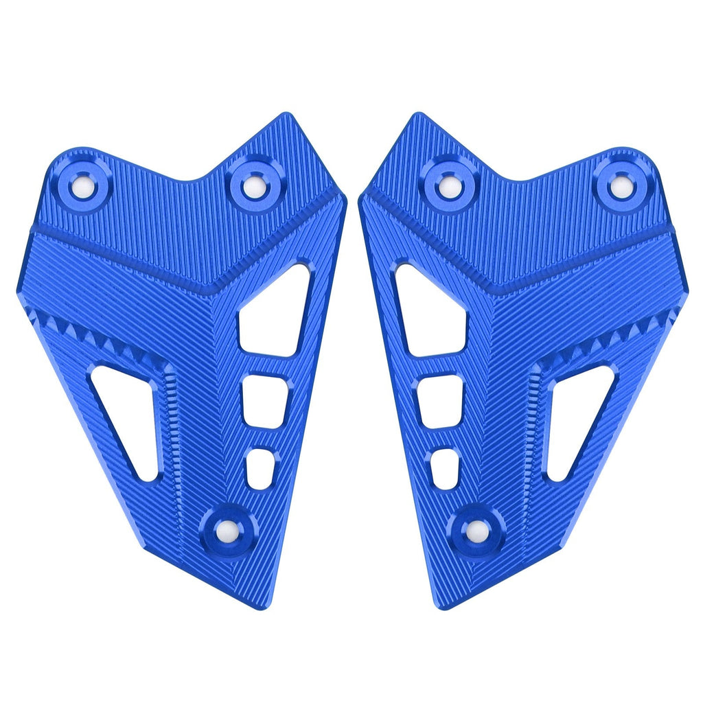 CNC Aluminum Heel Guards Rearset Plates Fit for Kawasaki Z900 ZR900 2017-2020