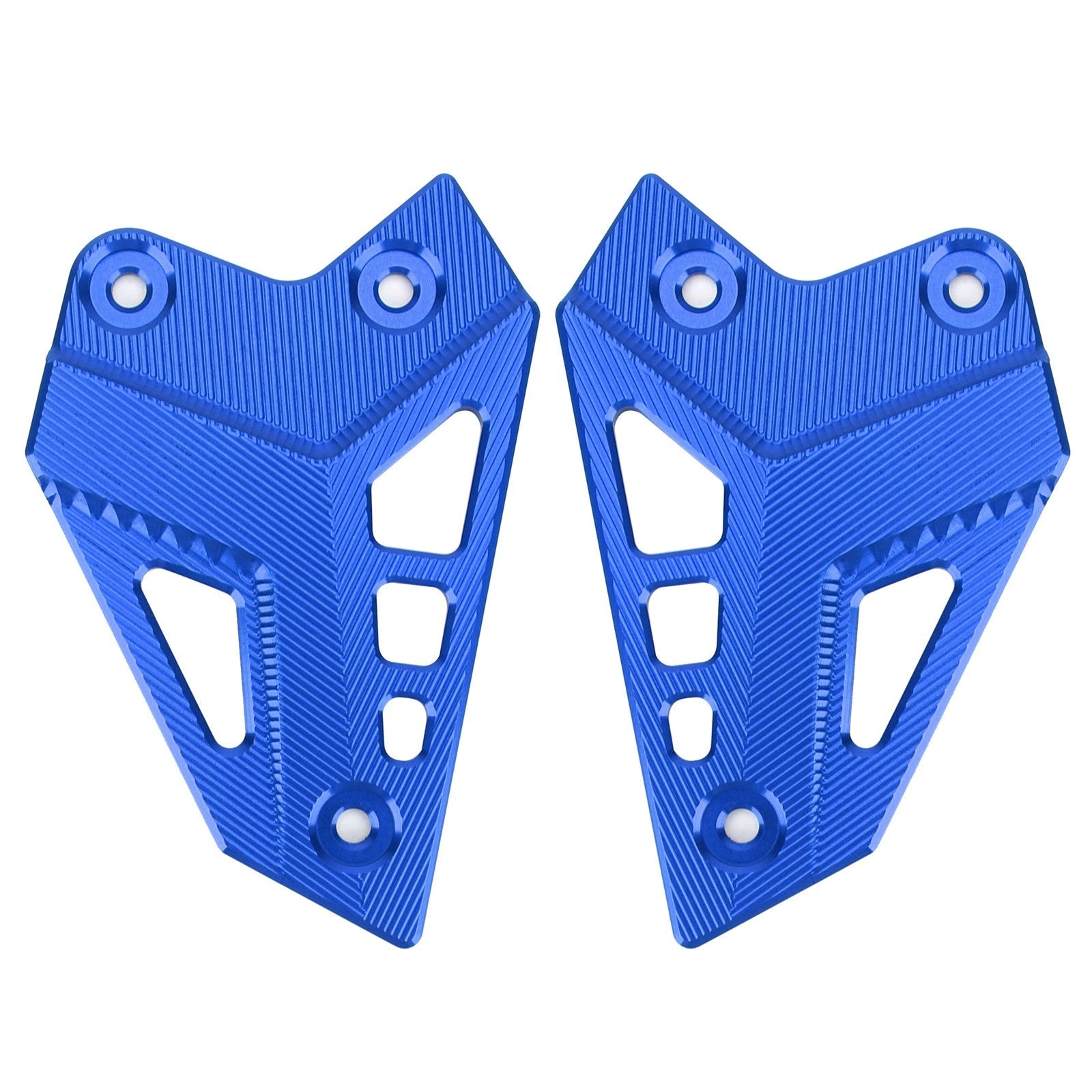 CNC Aluminum Heel Guards Rearset Plates Fit for Kawasaki Z900 ZR900 2017-2020