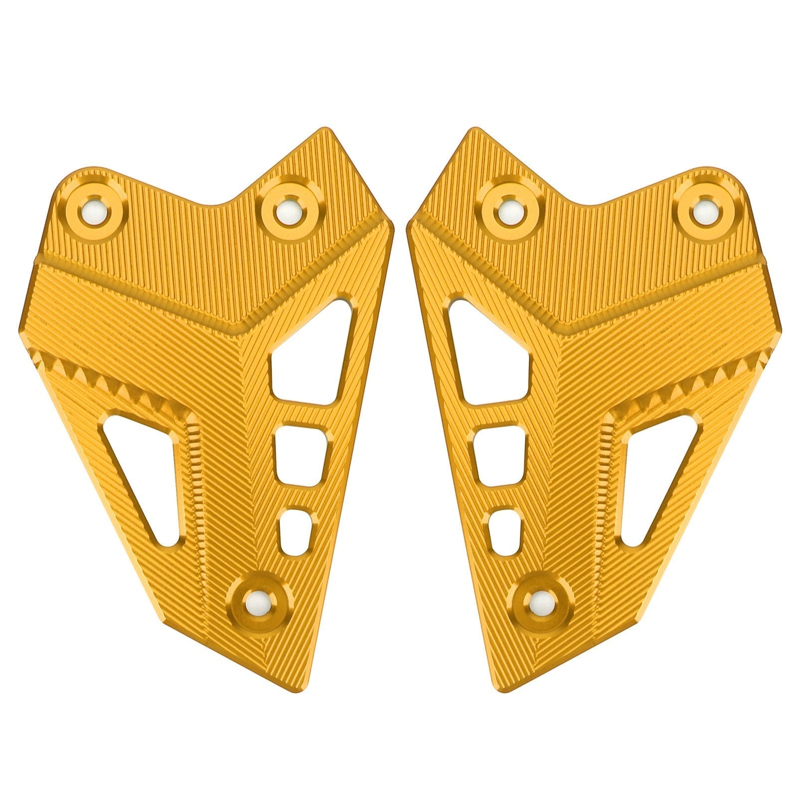 CNC Aluminum Heel Guards Rearset Plates Fit for Kawasaki Z900 ZR900 2017-2020