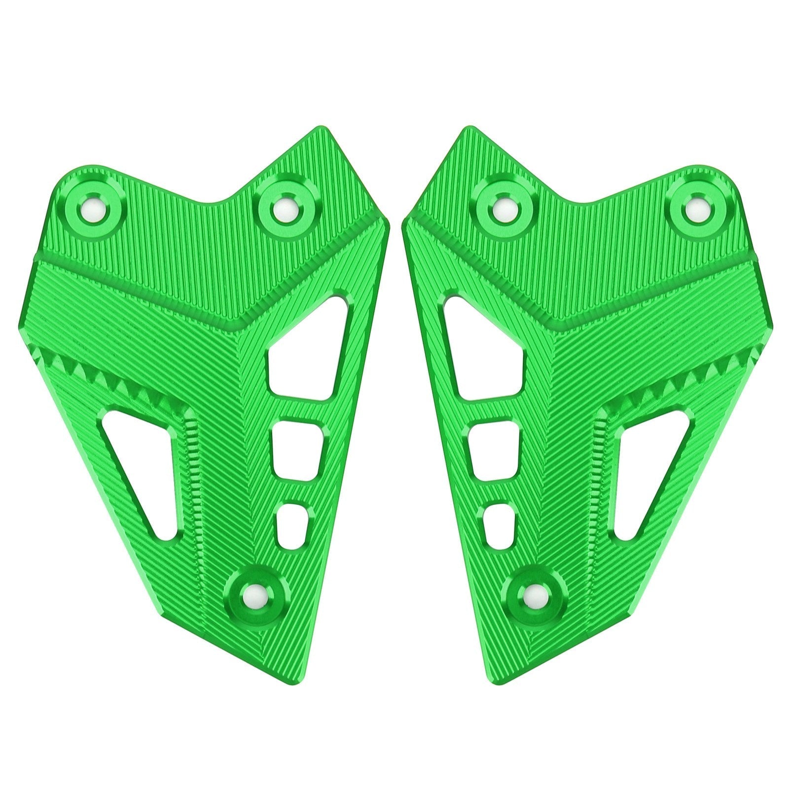 CNC Aluminum Heel Guards Rearset Plates Fit for Kawasaki Z900 ZR900 2017-2020