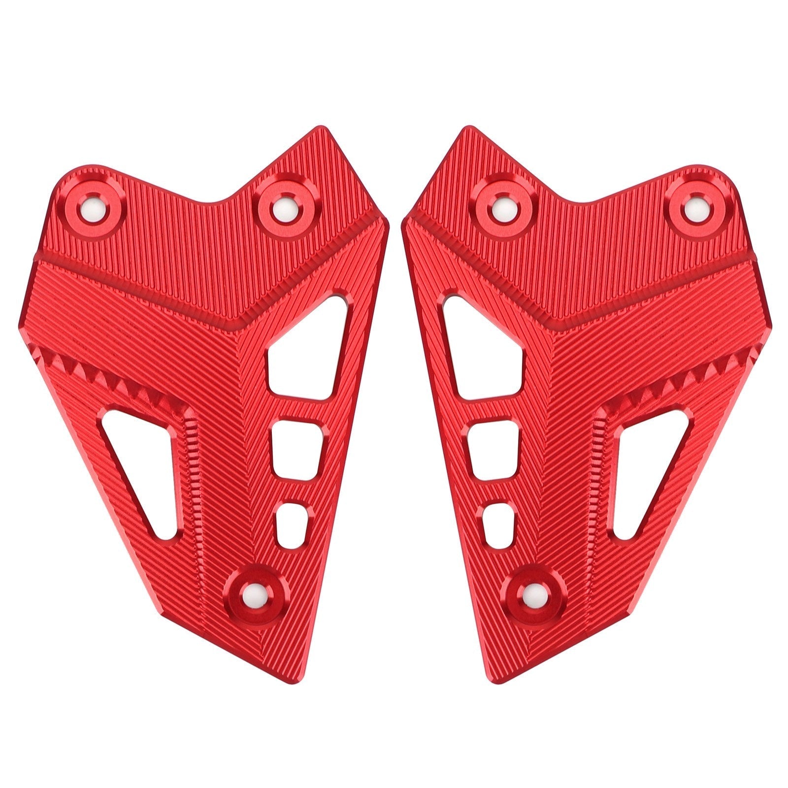 CNC Aluminum Heel Guards Rearset Plates Fit for Kawasaki Z900 ZR900 2017-2020