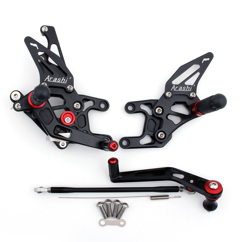 Rearset Rear set Footpegs Adjustable For Honda CBR1000RR CBR 1000 RR 2008-2009