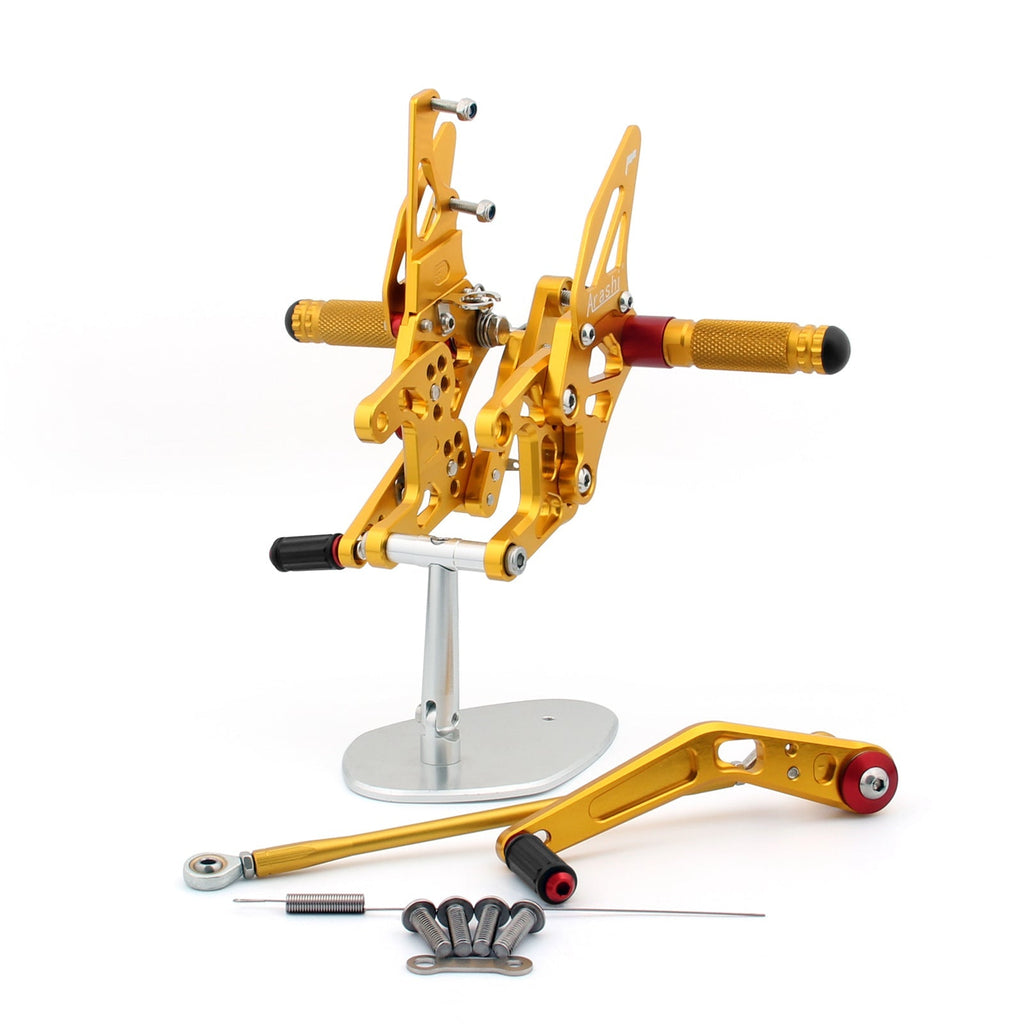 Rearset Rear set Footpegs Adjustable For Honda CBR1000RR CBR 1000 RR 2008-2009