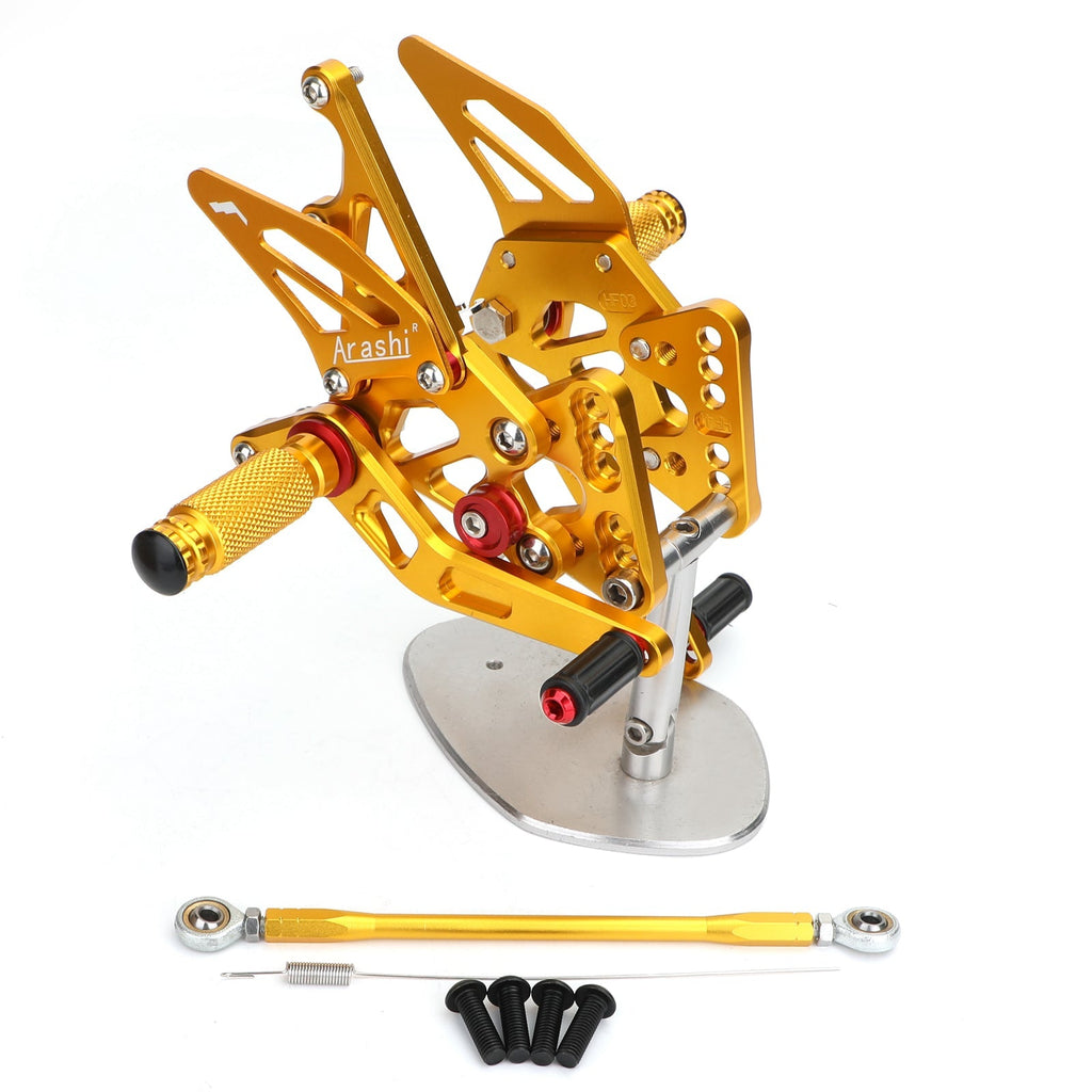 Rearset Rear set Footpegs Adjustable For 2005-2006 Suzuki GSXR1000