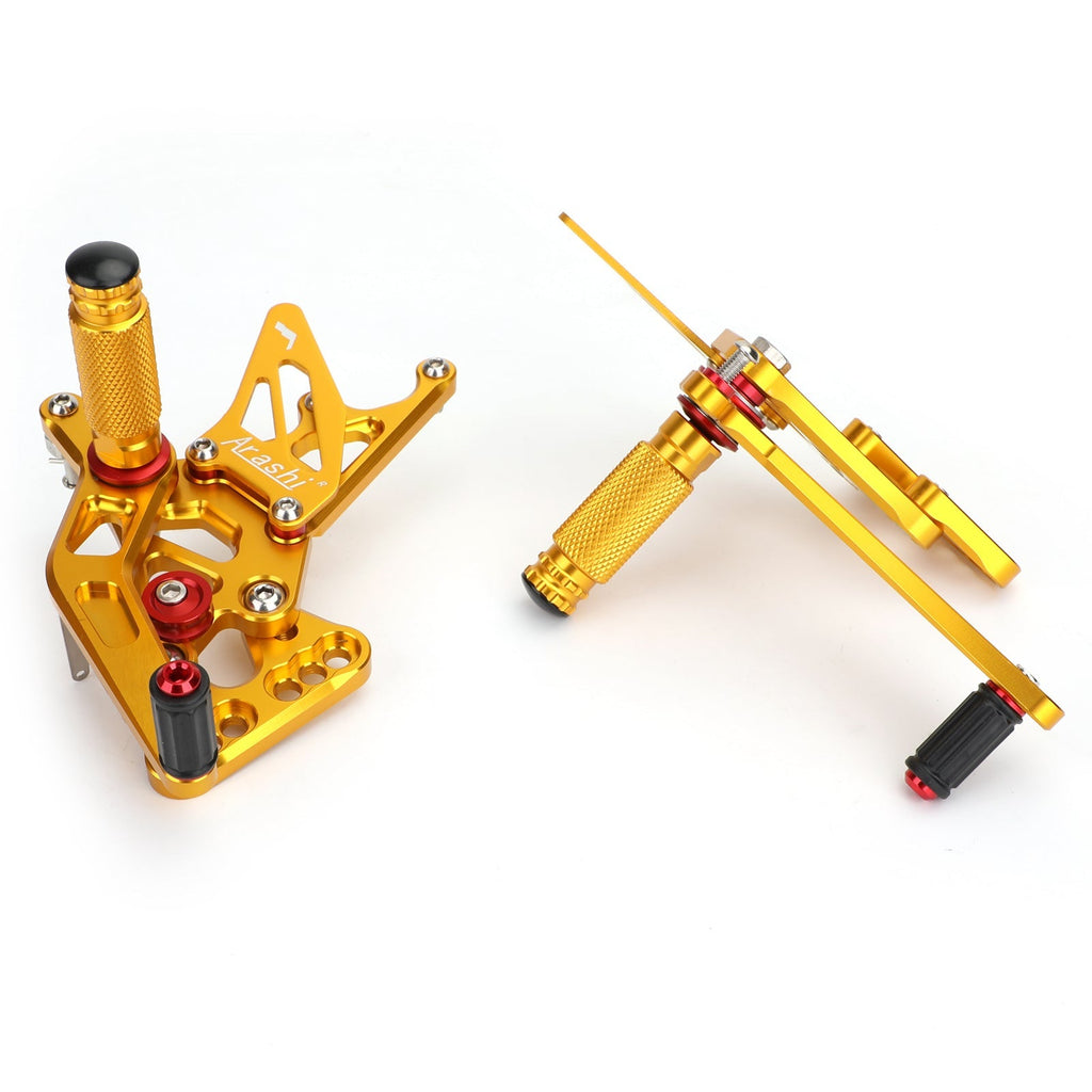 Rearset Rear set Footpegs Adjustable For 2005-2006 Suzuki GSXR1000