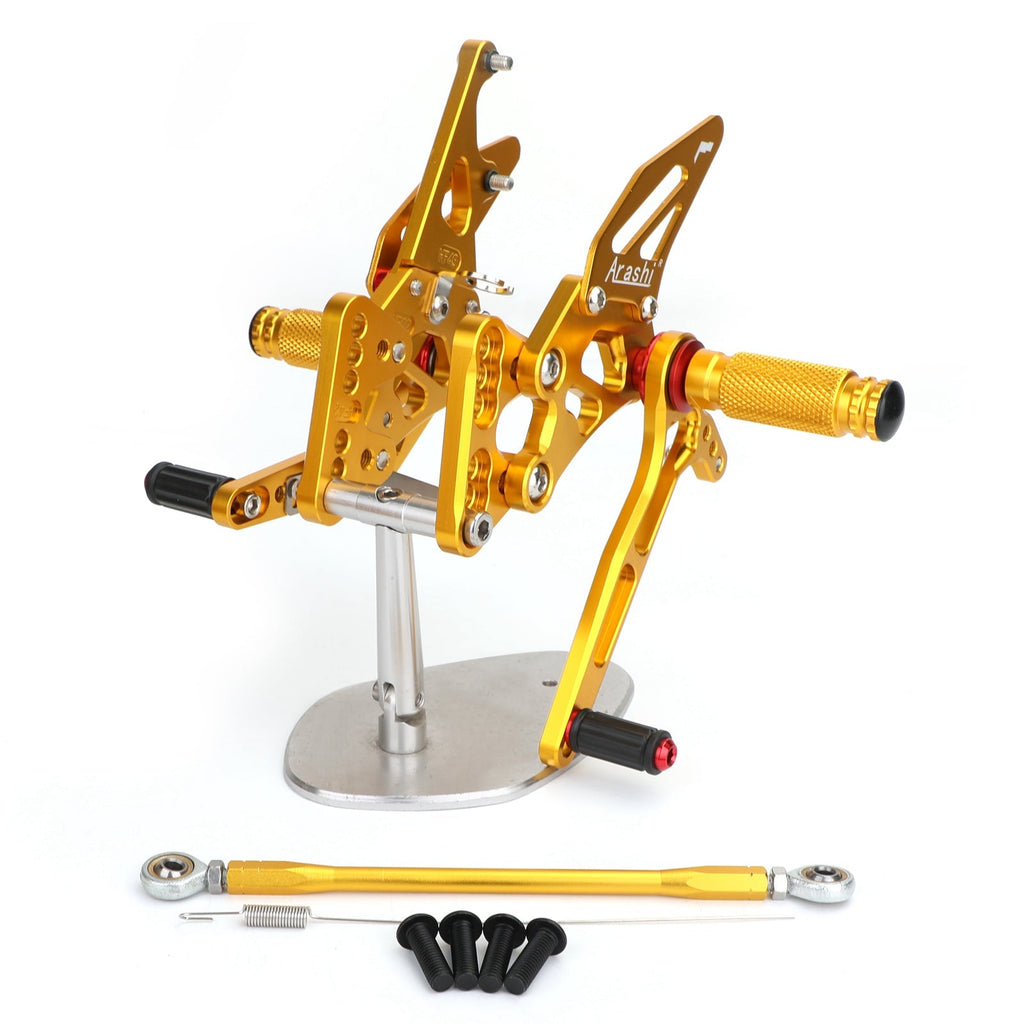 Rearset Rear set Footpegs Adjustable For 2005-2006 Suzuki GSXR1000