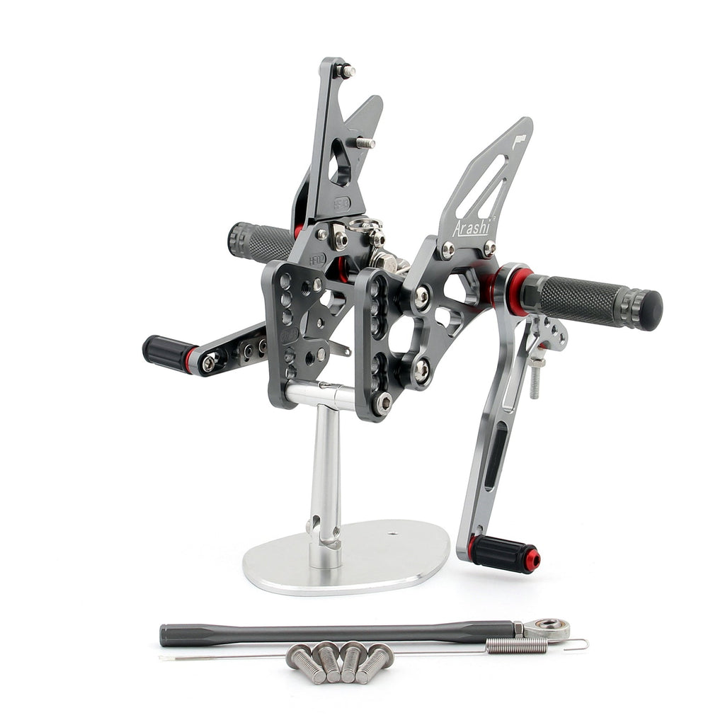 Rearset Rear set Footpegs Adjustable For 2005-2006 Suzuki GSXR1000