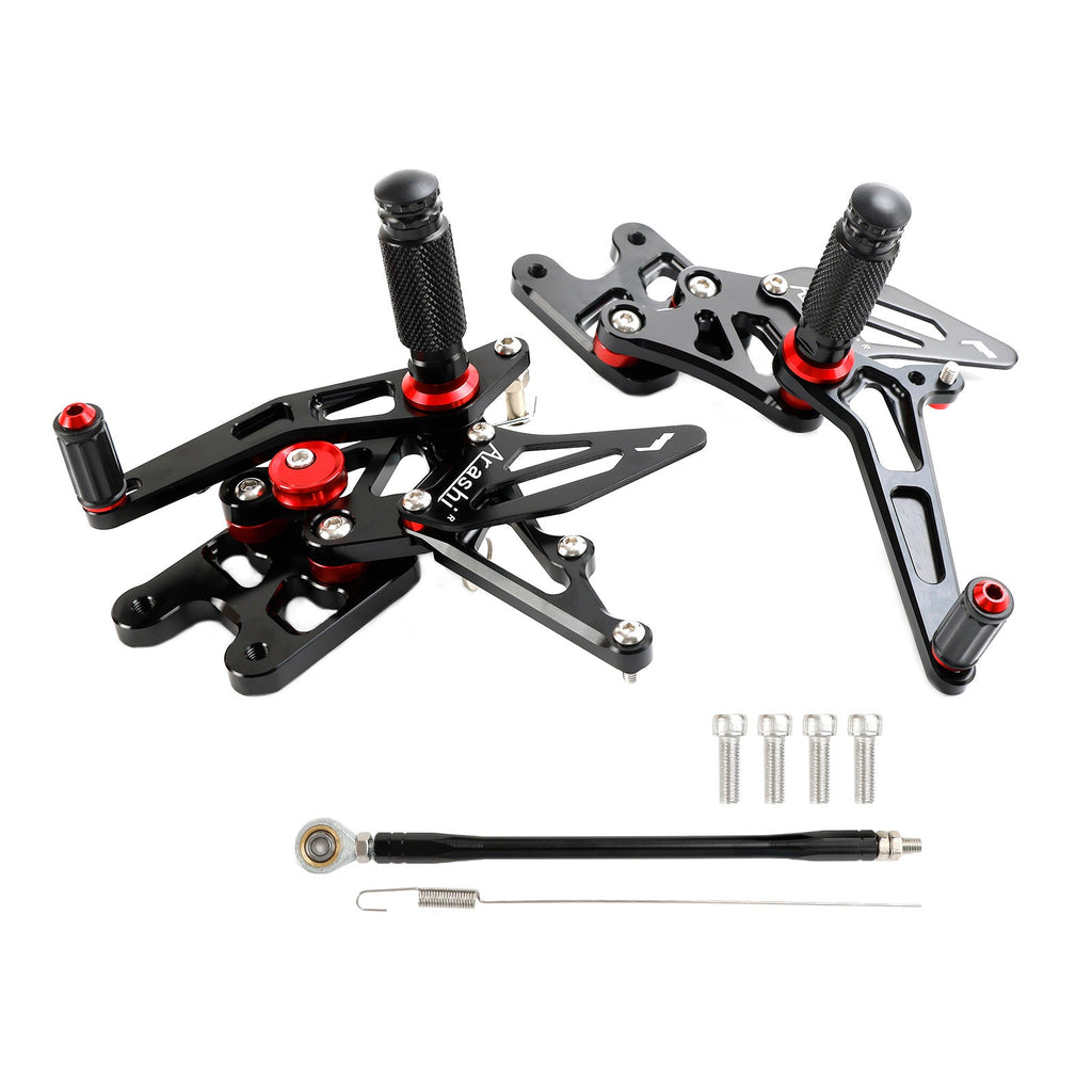 Rearset Rear set Footpegs Adjustable For Suzuki GSXR1000 GSXR 1000 2007-2008