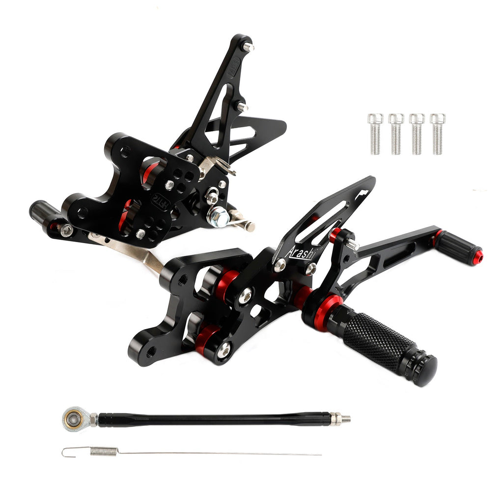 Rearset Rear set Footpegs Adjustable For Suzuki GSXR1000 GSXR 1000 2007-2008