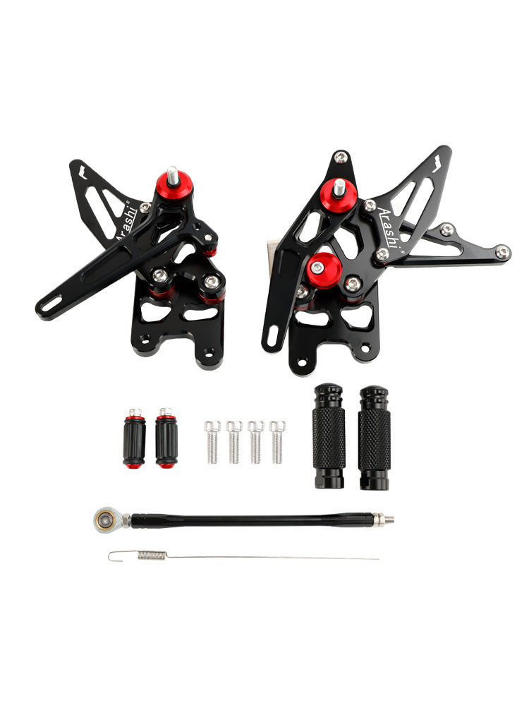 Rearset Rear set Footpegs Adjustable For Suzuki GSXR1000 GSXR 1000 2007-2008