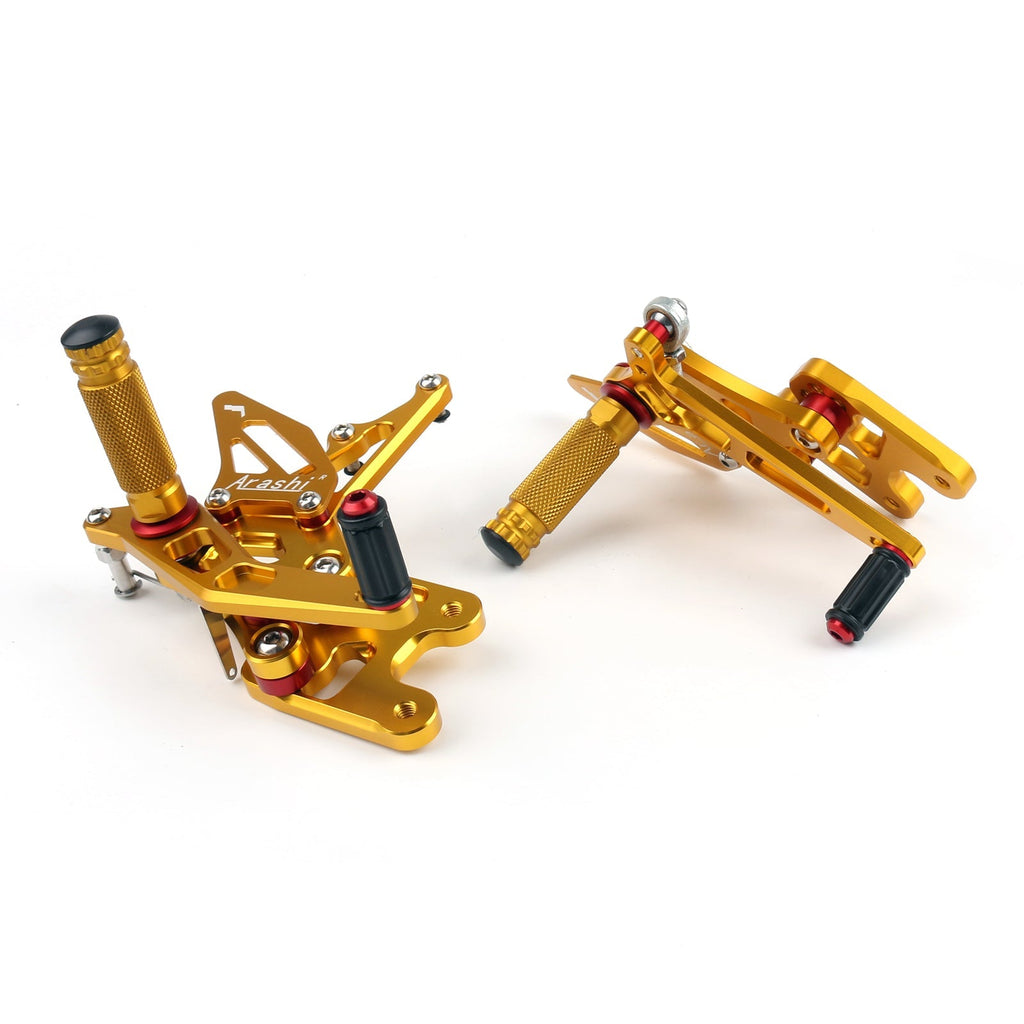 Rearset Rear set Footpegs Adjustable For Suzuki GSXR1000 GSXR 1000 2007-2008