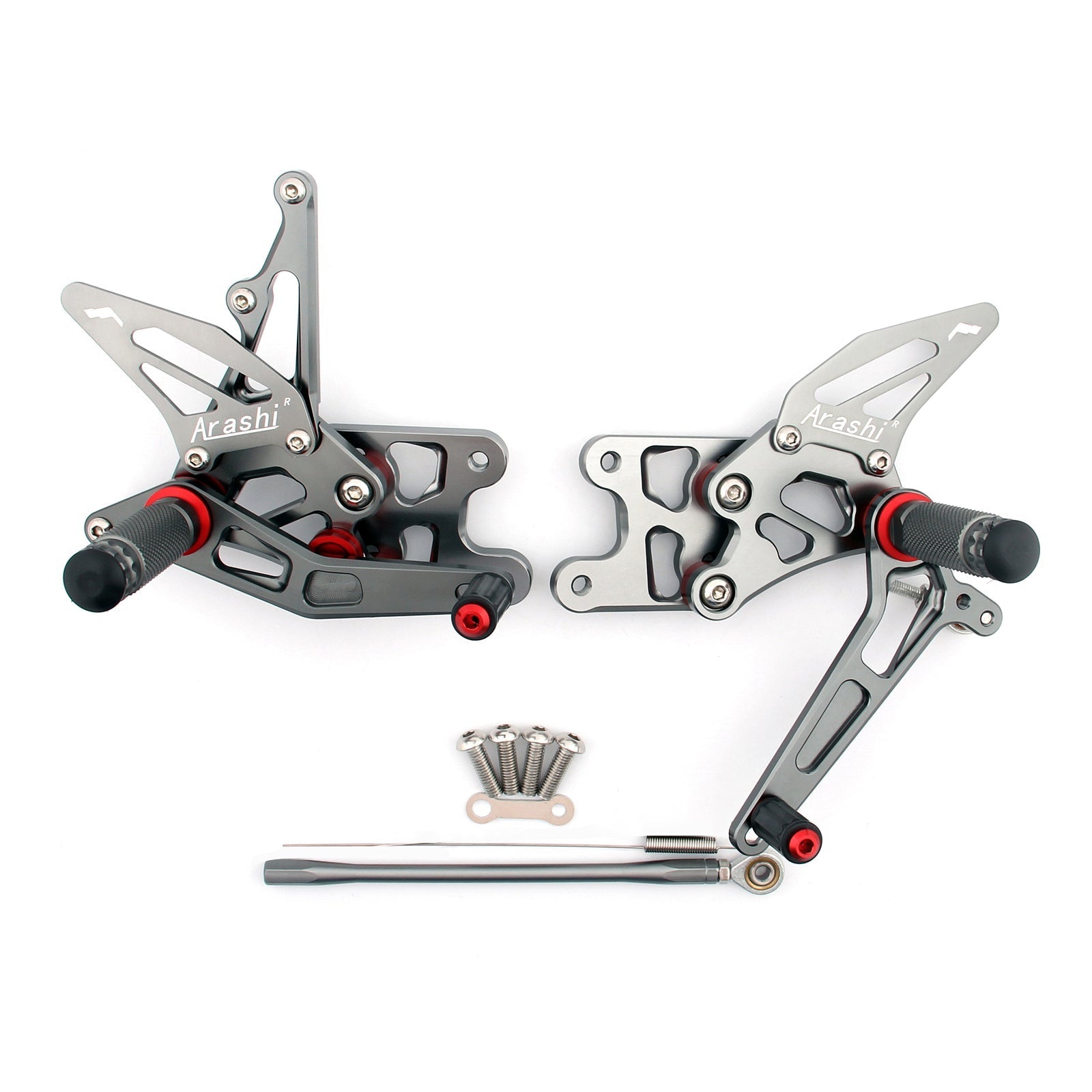 Rearset Rear set Footpegs Adjustable For Suzuki GSXR1000 GSXR 1000 2007-2008