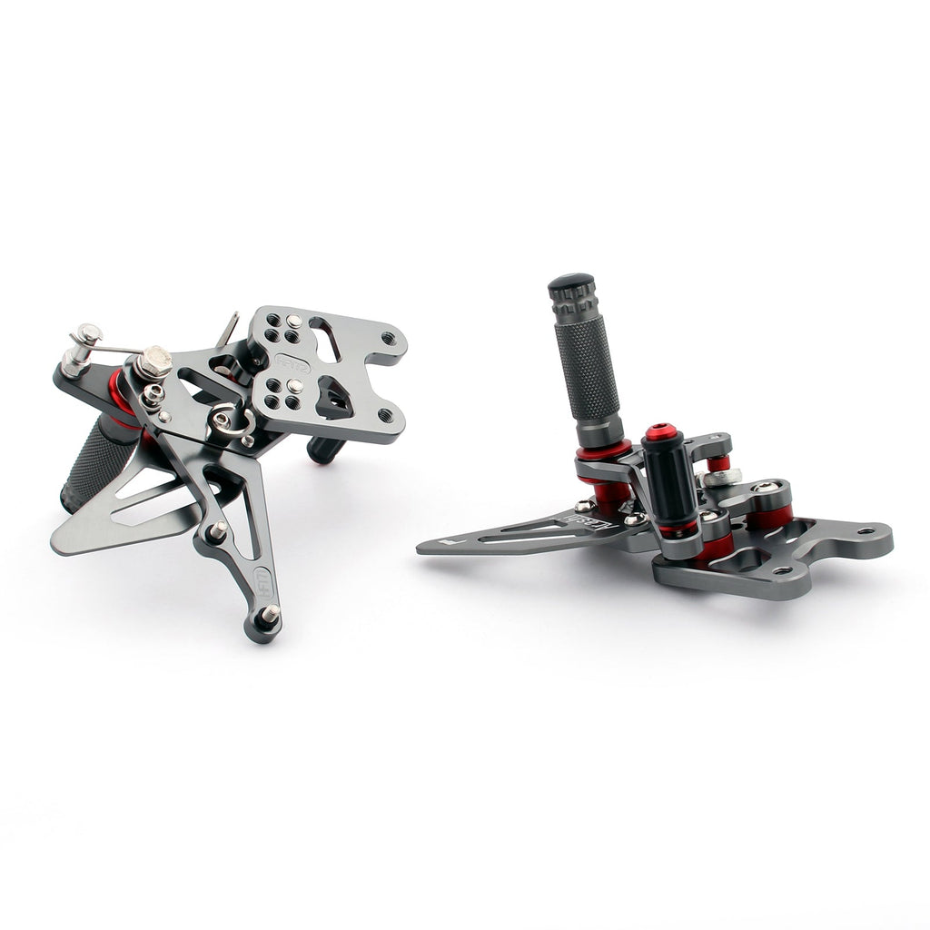 Rearset Rear set Footpegs Adjustable For Suzuki GSXR1000 GSXR 1000 2007-2008