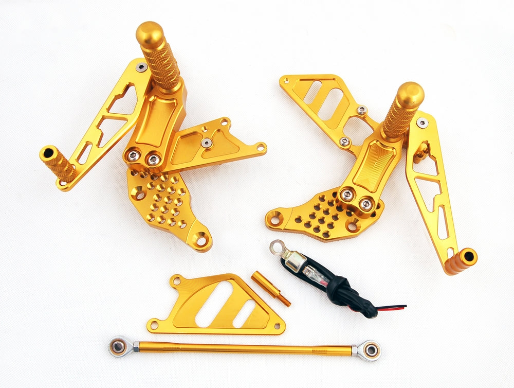 1999-2007 Suzuki GSXR1300 Rearset Rear set Footpegs Adjustable