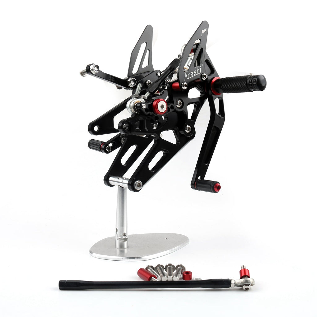 Rearset Rear set Footpegs Adjustable For 2004-2006 Yamaha YZF R1