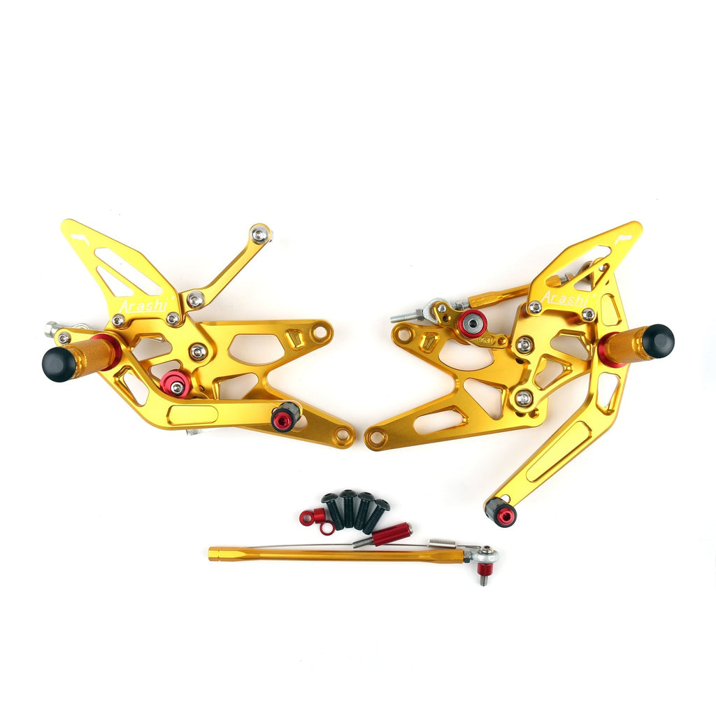 Rearset Rear set Footpegs Adjustable For 2004-2006 Yamaha YZF R1