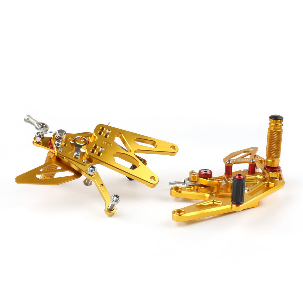 Rearset Rear set Footpegs Adjustable For 2004-2006 Yamaha YZF R1