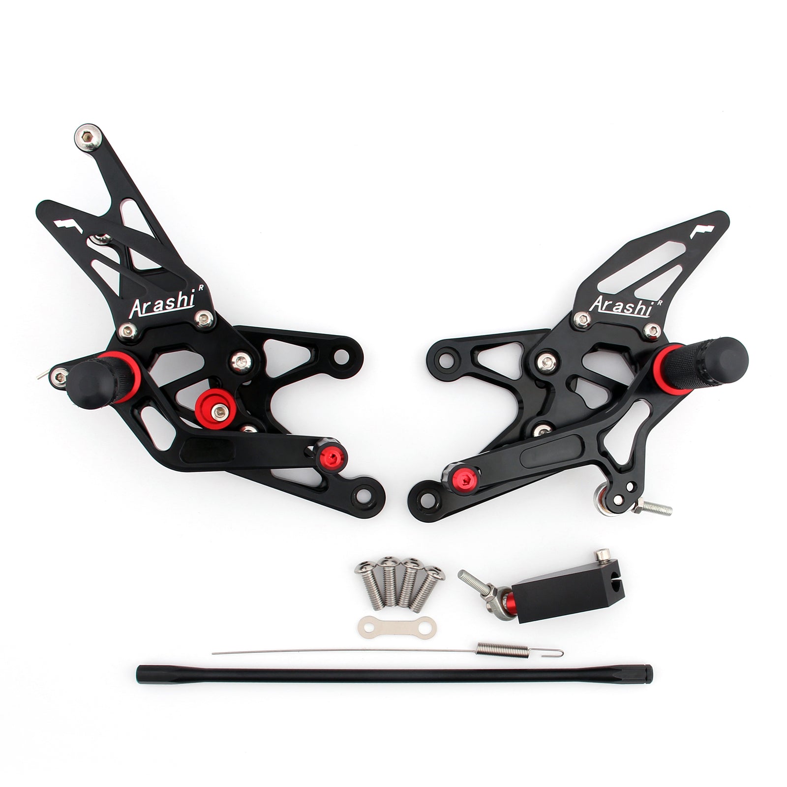 Rearset Rear set Footpegs Adjustable For Yamaha YZF 1000 R1 2007-2008
