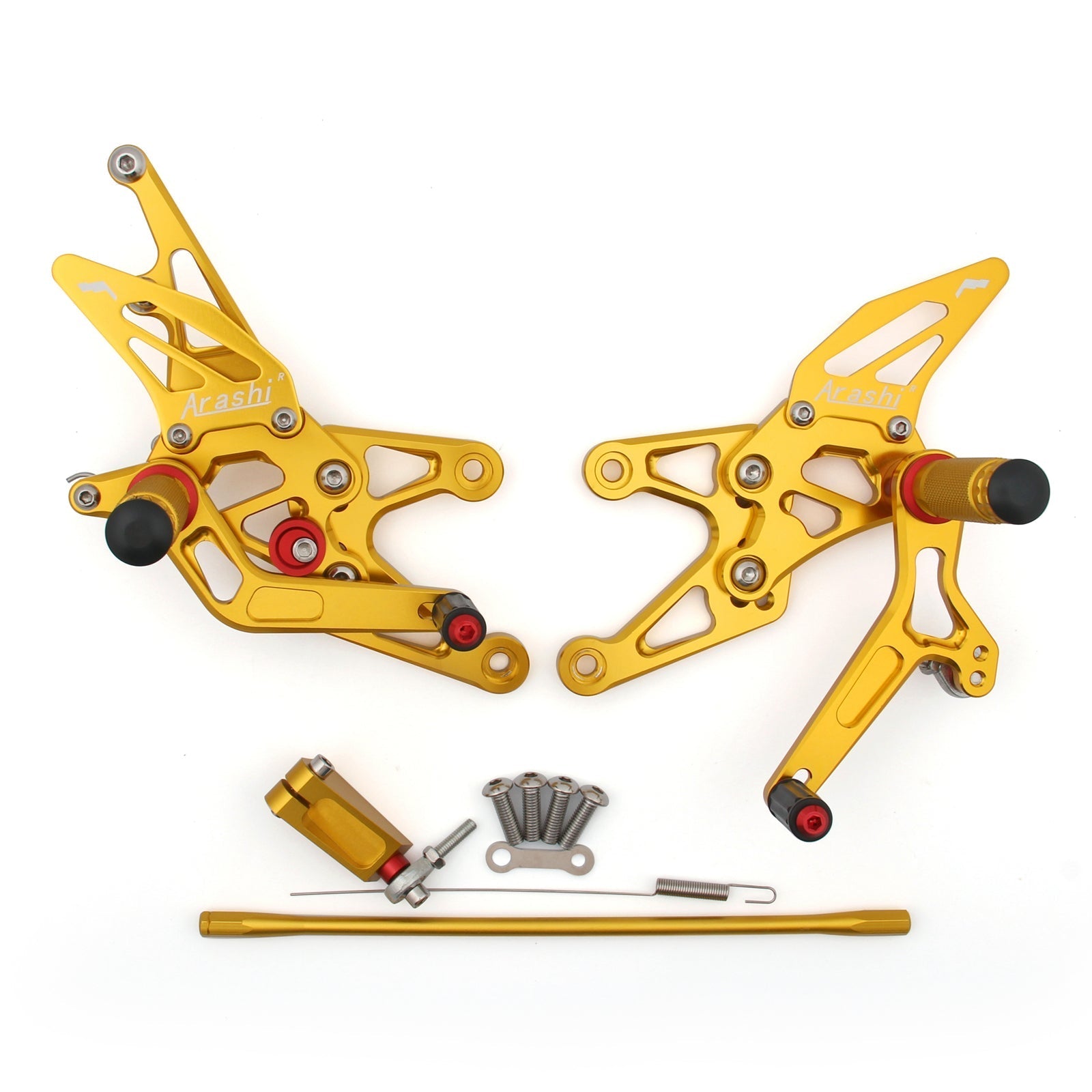 Rearset Rear set Footpegs Adjustable For Yamaha YZF 1000 R1 2007-2008