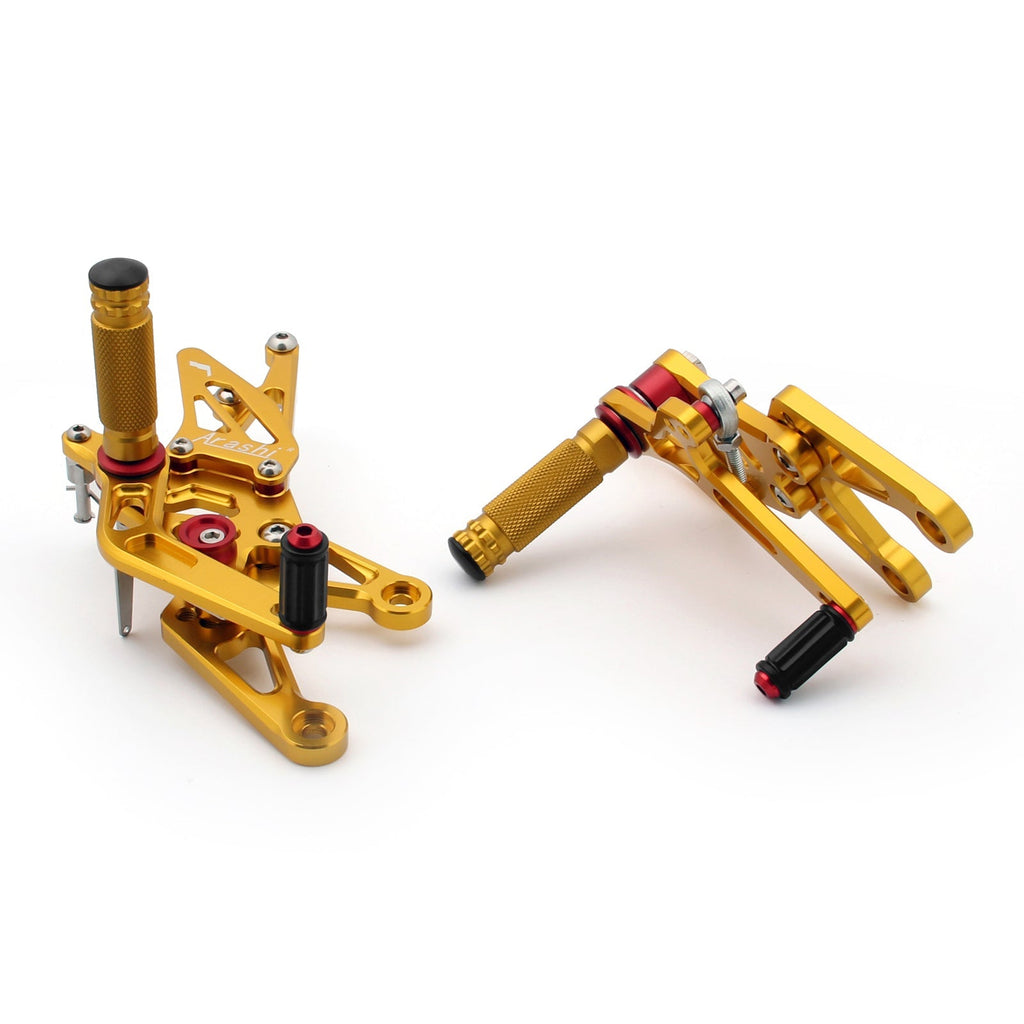Rearset Rear set Footpegs Adjustable For Yamaha YZF 1000 R1 2007-2008