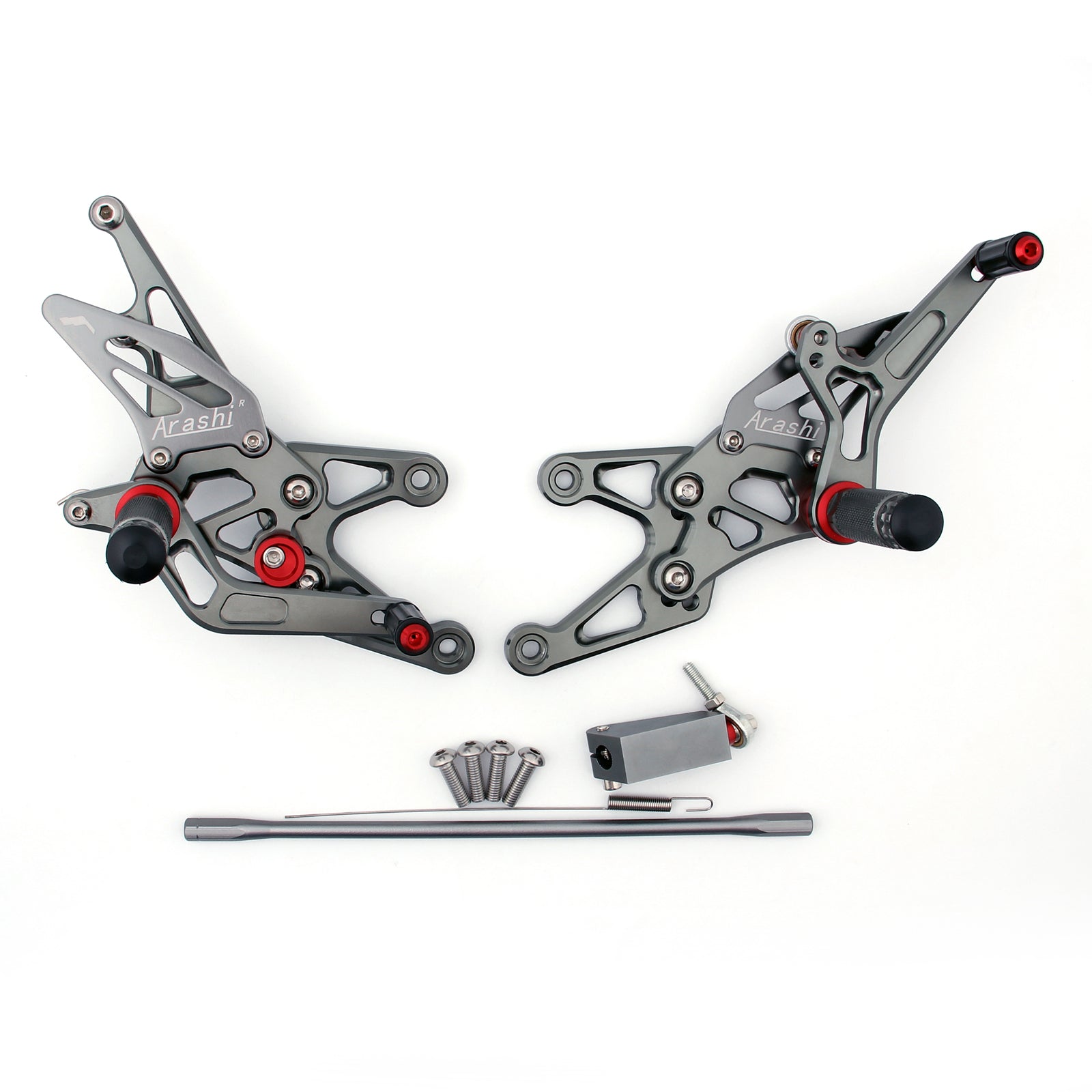 Rearset Rear set Footpegs Adjustable For Yamaha YZF 1000 R1 2007-2008