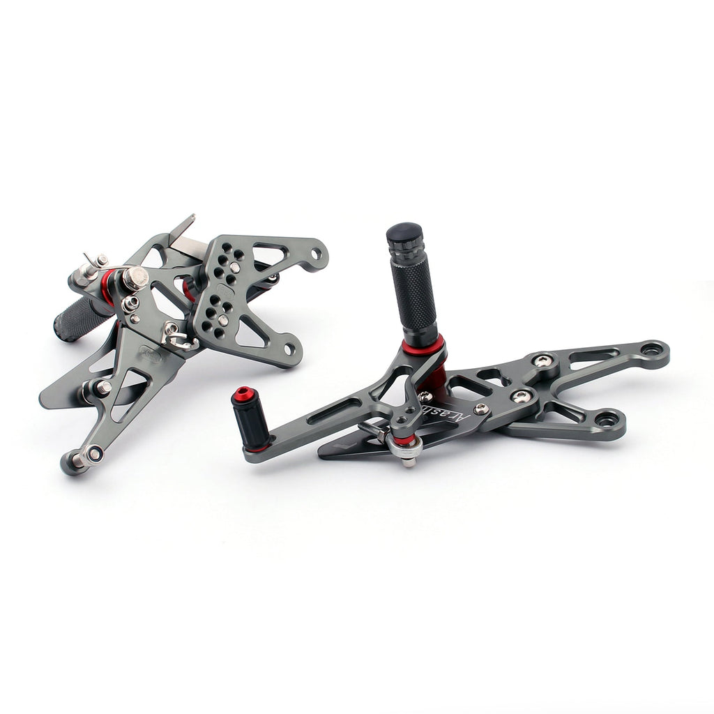 Rearset Rear set Footpegs Adjustable For Yamaha YZF 1000 R1 2007-2008