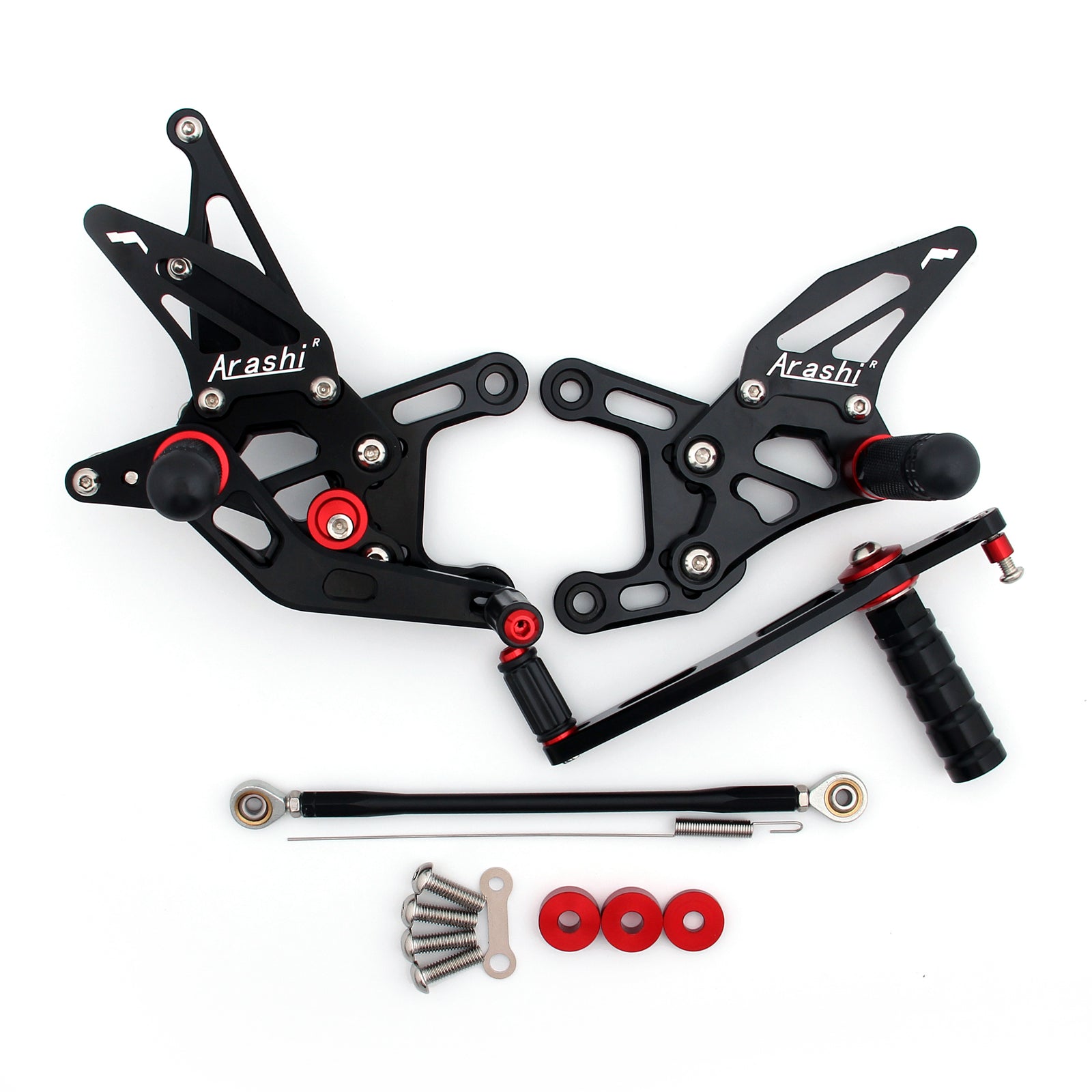 2009-2014 Yamaha YZF R1 / YZF-R1 Rearset Rear set Footpegs Adjustable