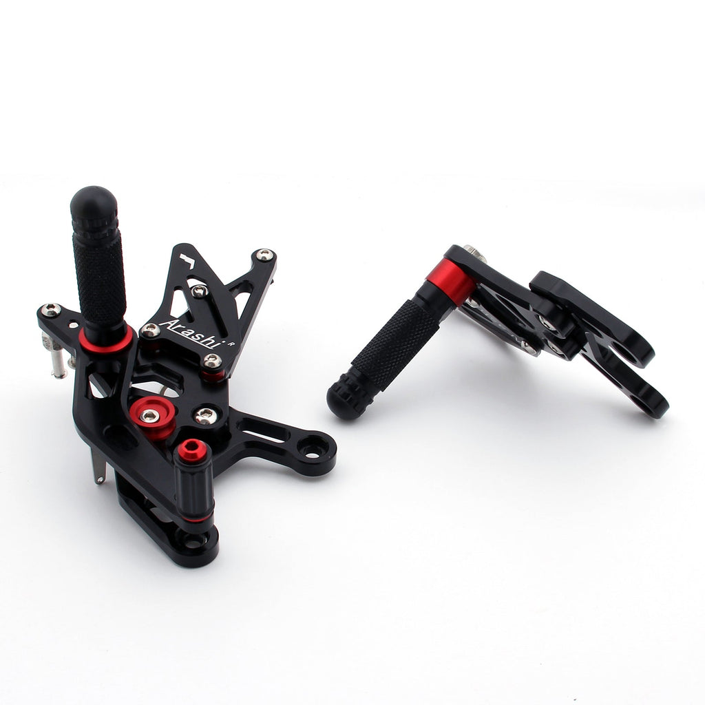 2009-2014 Yamaha YZF R1 / YZF-R1 Rearset Rear set Footpegs Adjustable