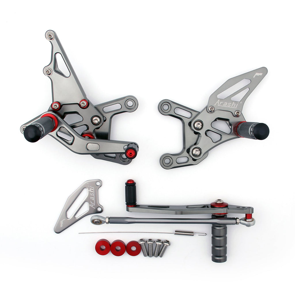 2009-2014 Yamaha YZF R1 / YZF-R1 Rearset Rear set Footpegs Adjustable