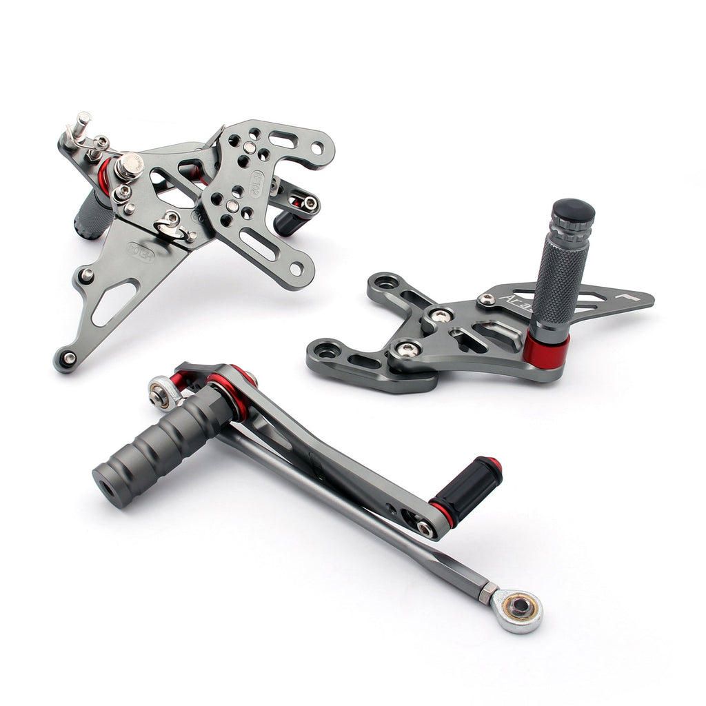2009-2014 Yamaha YZF R1 / YZF-R1 Rearset Rear set Footpegs Adjustable