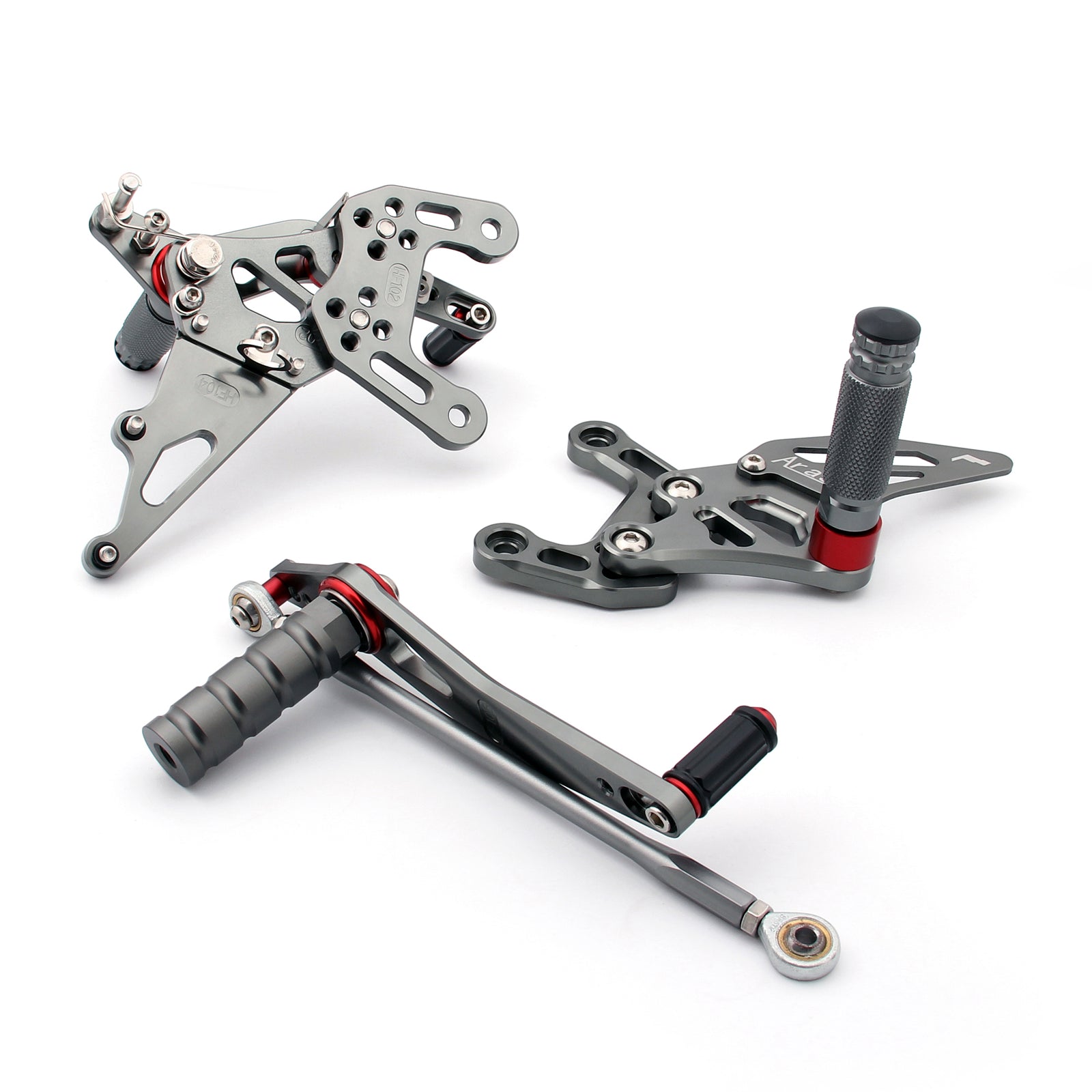 2009-2014 Yamaha YZF R1 / YZF-R1 Rearset Rear set Footpegs Adjustable