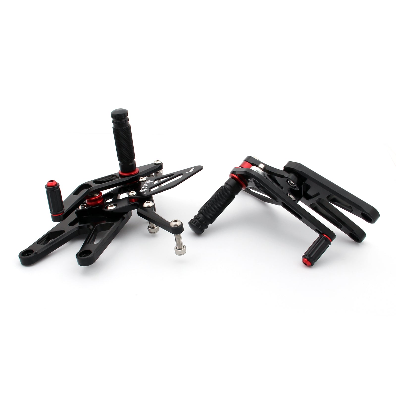 Rearset Rear set Footpegs Adjustable For Yamaha YZF 600 R6 2003-2005