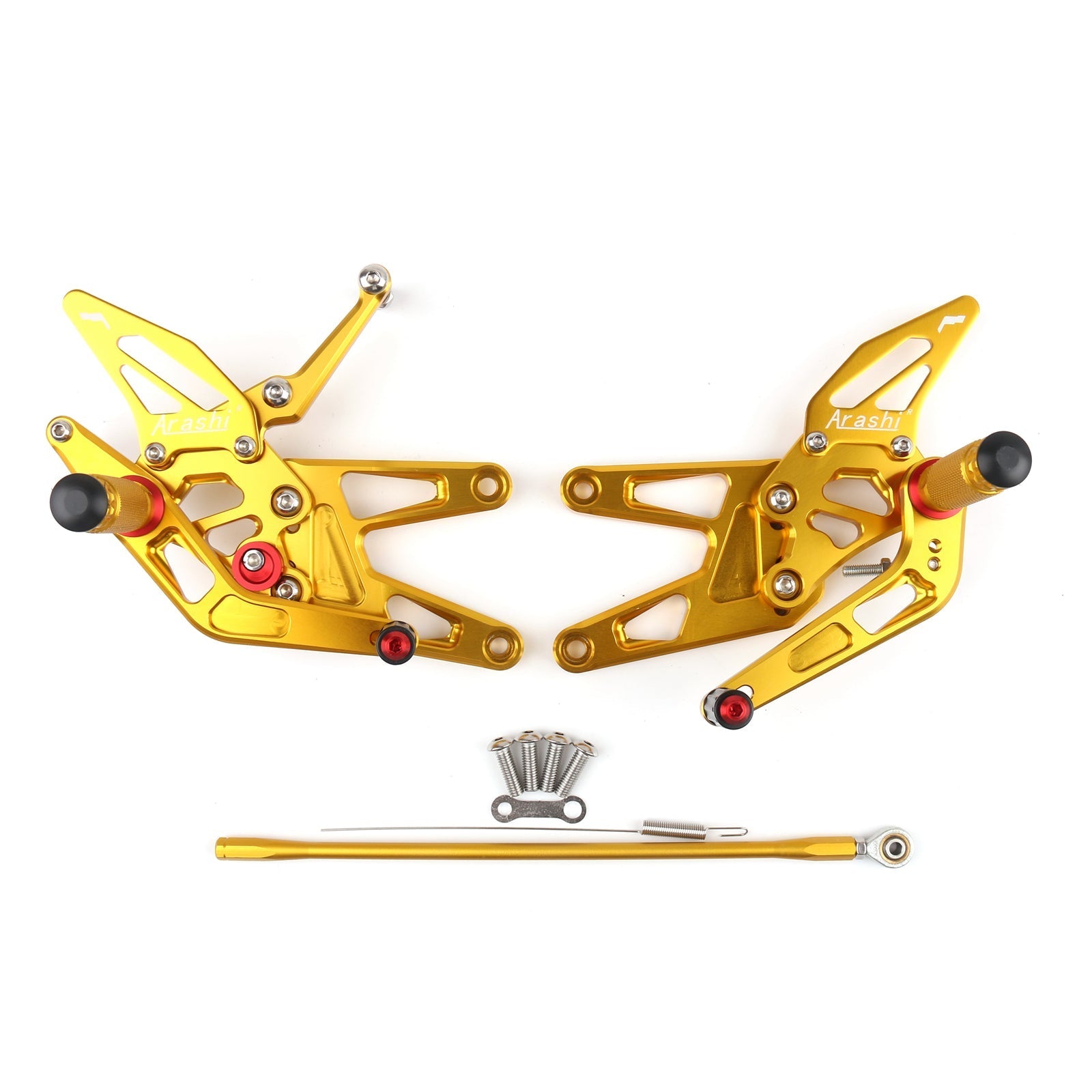 Rearset Rear set Footpegs Adjustable For Yamaha YZF 600 R6 2003-2005