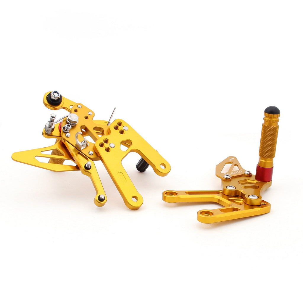 Rearset Rear set Footpegs Adjustable For Yamaha YZF 600 R6 2006-2011