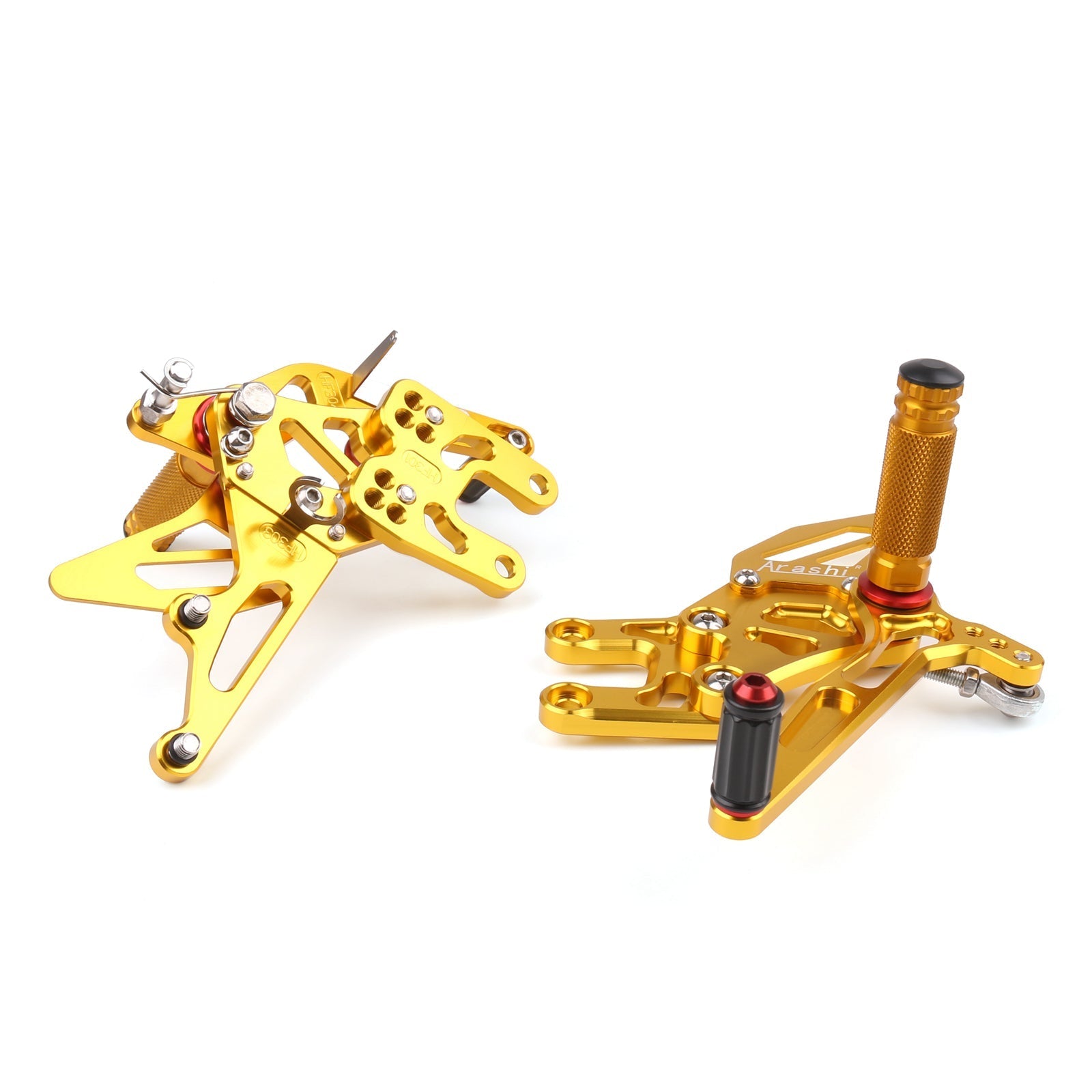 Rearset Rear set Footpegs Adjustable For Kawasaki ZX10R ZX 10R 2004-2005