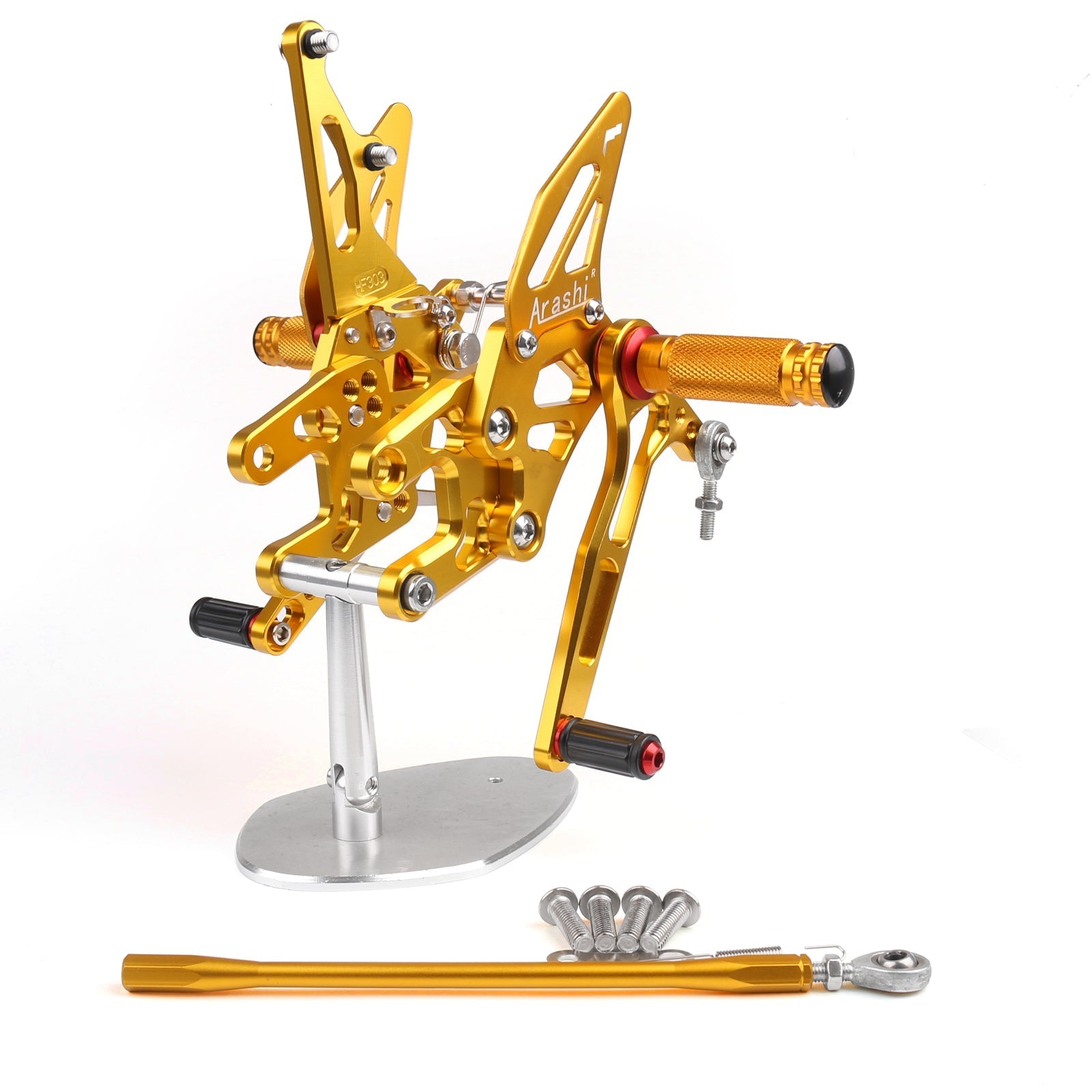 Rearset Rear set Footpegs Adjustable For Kawasaki ZX10R ZX 10R 2006-2007