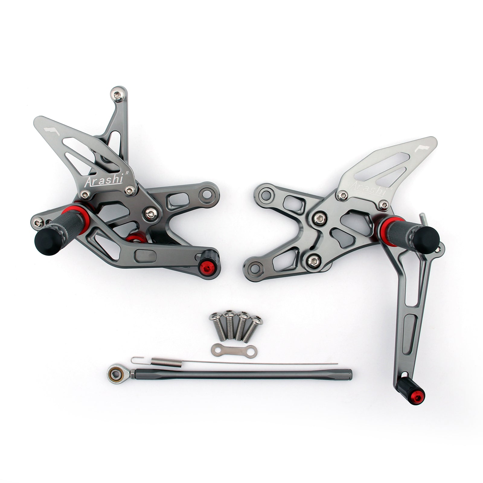 Rearset Rear set Footpegs Adjustable For Kawasaki ZX10R ZX 10R 2006-2007