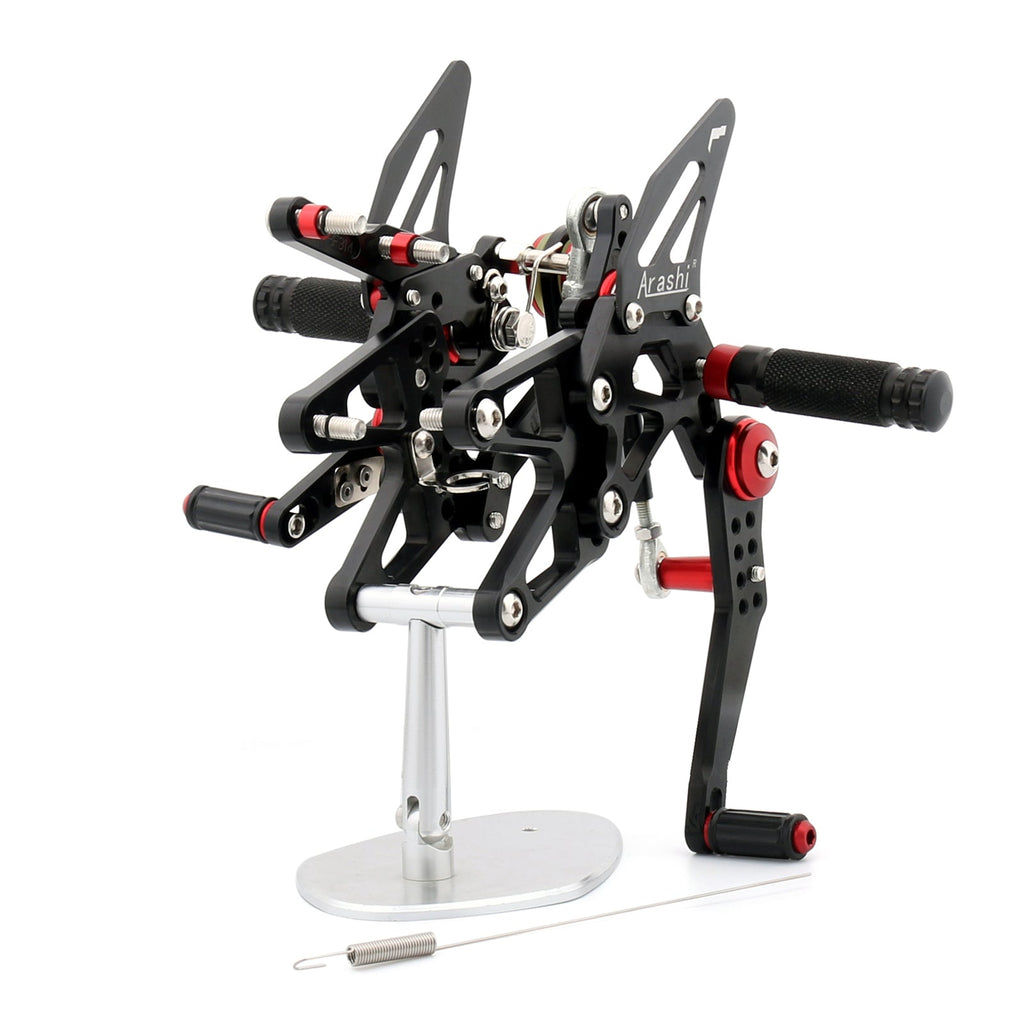 2013 Triumph Dayton 675 Rearset Rear set Footpegs Adjustable