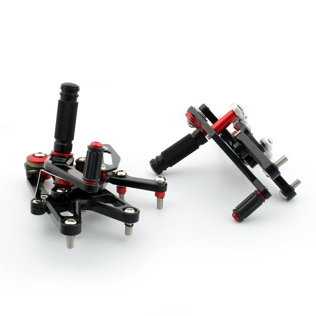 2013 Triumph Dayton 675 Rearset Rear set Footpegs Adjustable