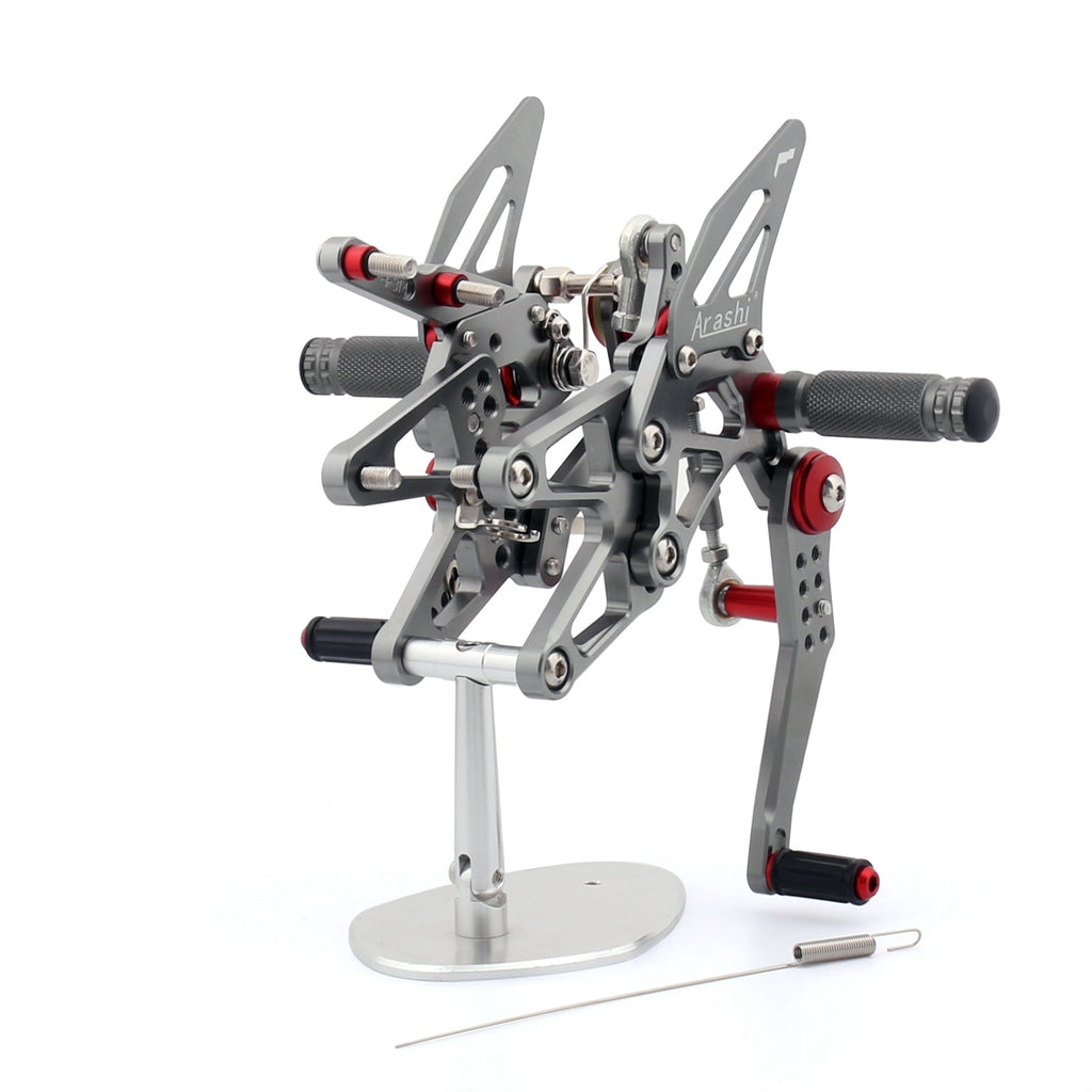 2013 Triumph Dayton 675 Rearset Rear set Footpegs Adjustable