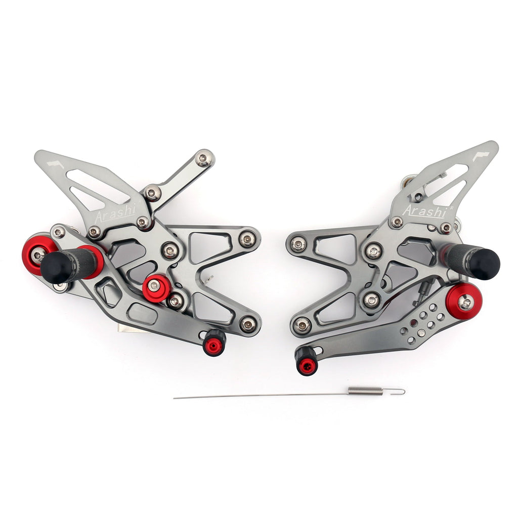 2013 Triumph Dayton 675 Rearset Rear set Footpegs Adjustable