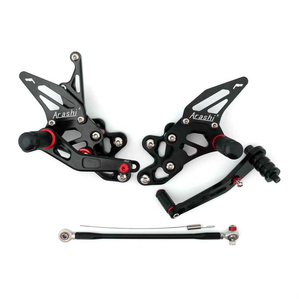 Racing Footrest Rearsets Rear Set Foot pegs For Suzuki GSXR 600/750 2011-2019