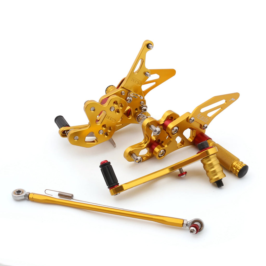 Racing Footrest Rearsets Rear Set Foot pegs For Suzuki GSXR 600/750 2011-2019